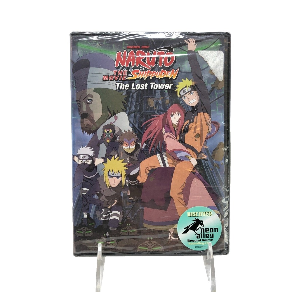 Naruto Shippuden: The Movie - The Lost Tower DVD New & Sealed Anime Manga